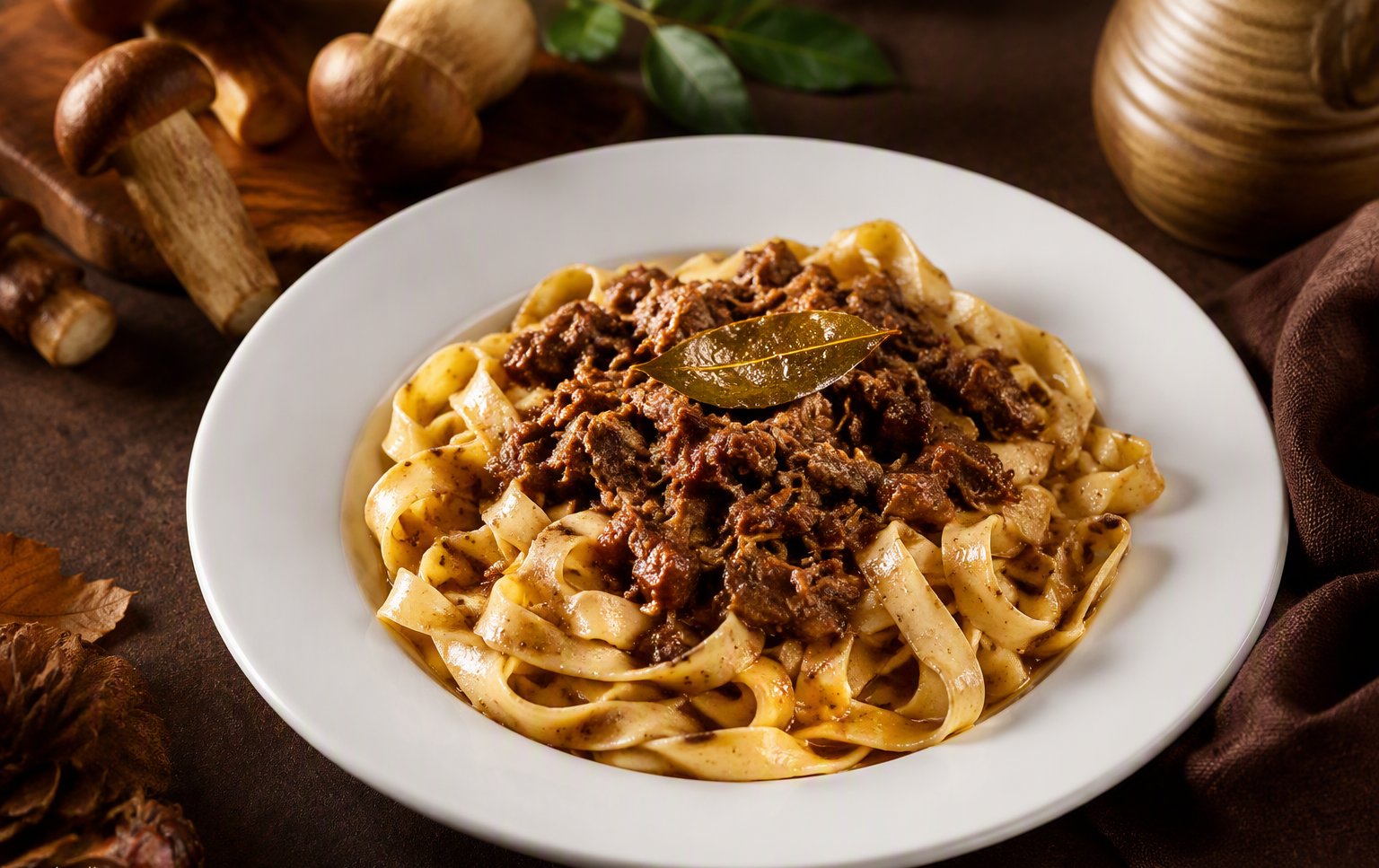 Tagliatelle ai funghi porcini